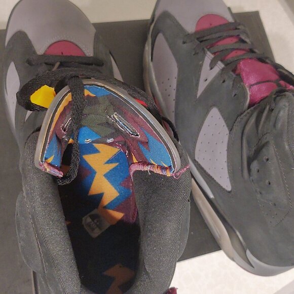 Size 12 - Jordan 6 Bordeaux With RARE Vintage Hat, A Must Have - Picture 7 of 12